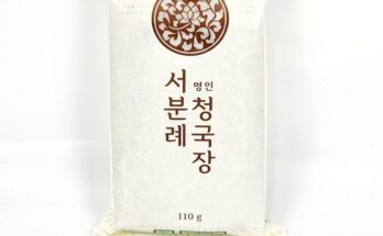 품절대란 효원장 계룡산 가마솥 알밤 청국장 200g x 10개  추천상품