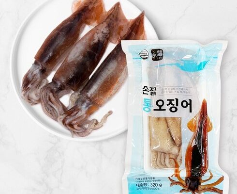 지금 당장 사야할 자연산 손질 통오징어 대사이즈 130g20마리 베스트상품