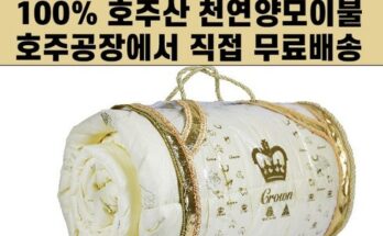 품절대란 크라운양모이불 베스트상품