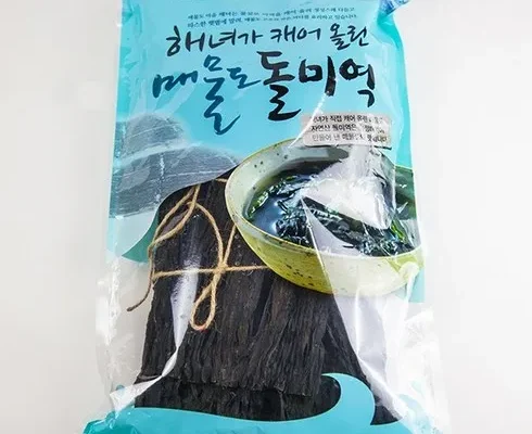 가장 저렴한 해녀가 채취한 완도 햇 돌미역 150g x 3팩_24년 햇 베스트5