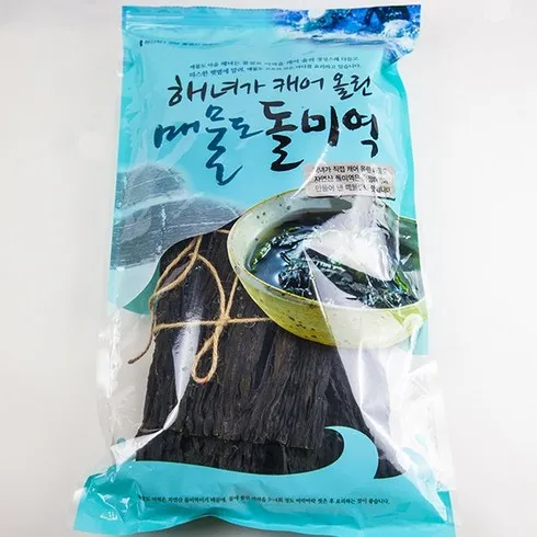 가장 저렴한 해녀가 채취한 완도 햇 돌미역 150g x 3팩_24년 햇 베스트5